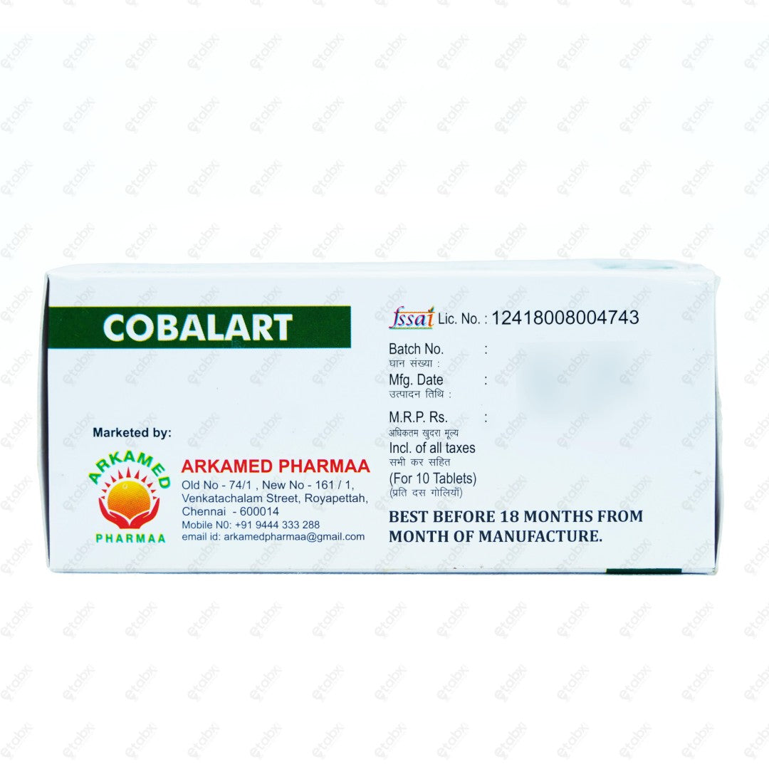 Cobalart Tablet 10's