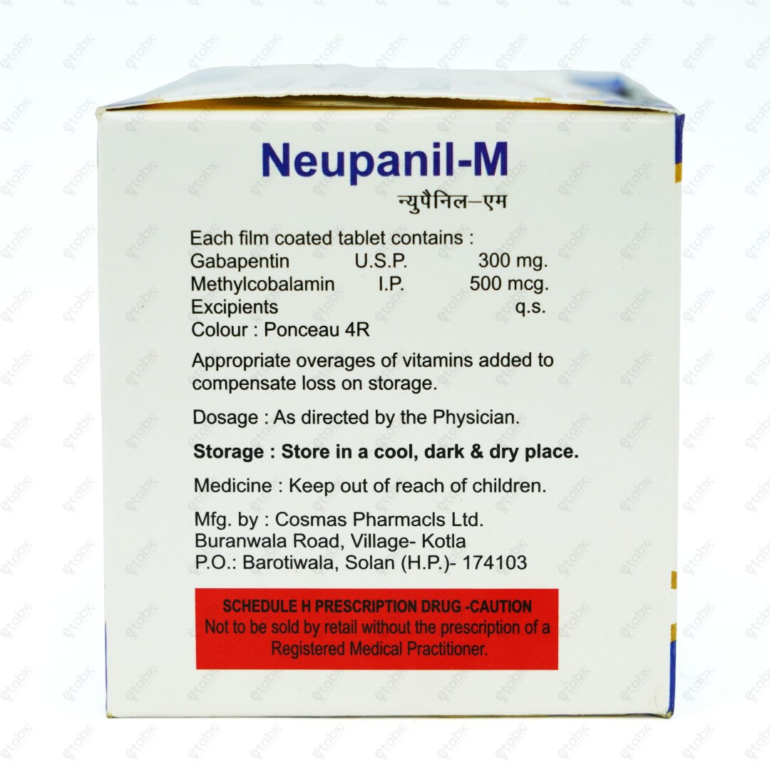 Neupanil M Tablet 10's