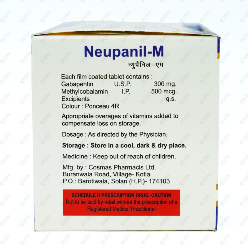 Neupanil M Tablet 10's