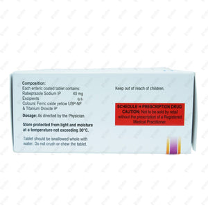 Rabonik 40mg Tablet 10's