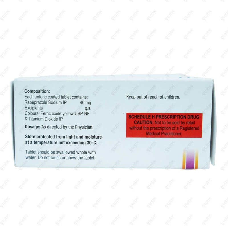 Rabonik 40mg Tablet 10's
