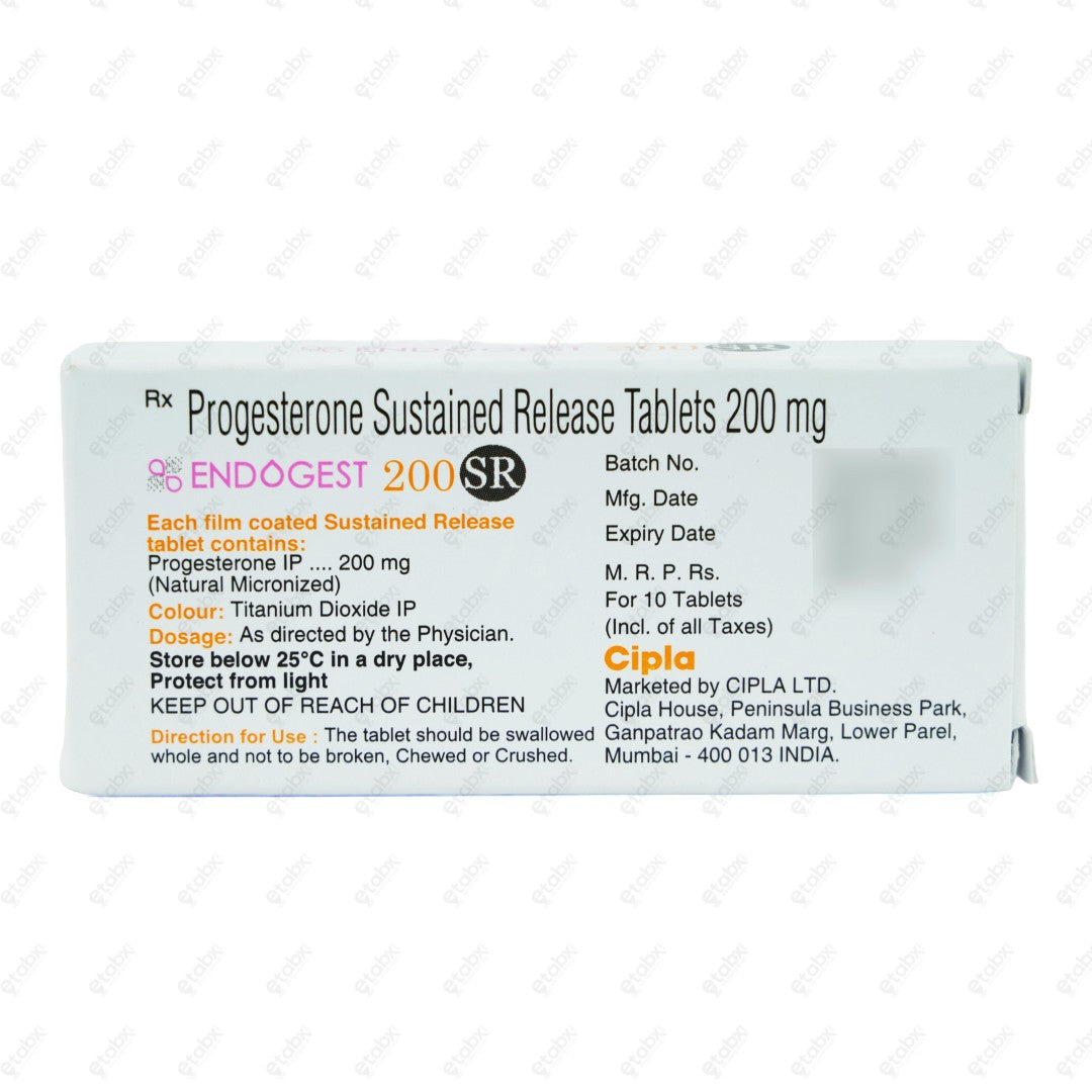 Endogest SR 200mg Tablet 10's