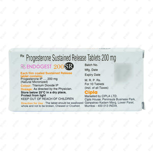 Endogest SR 200mg Tablet 10's