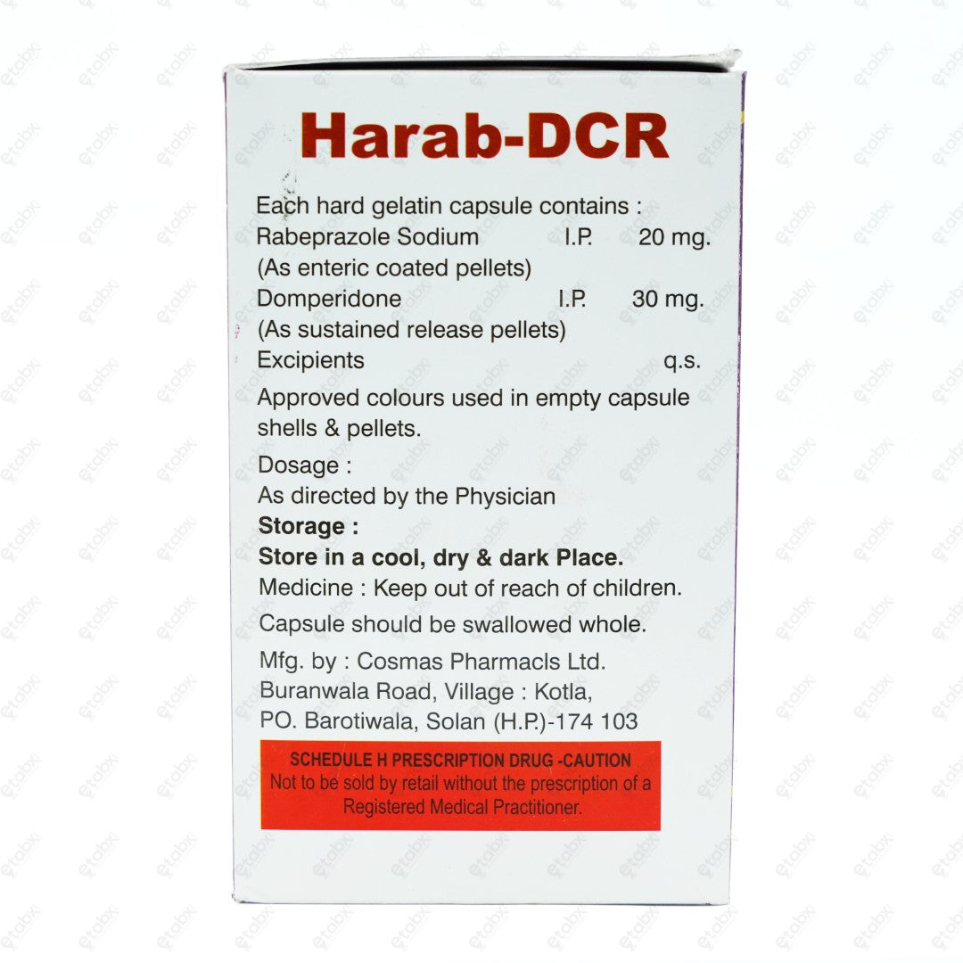 HARAB DCR Tablet 10's