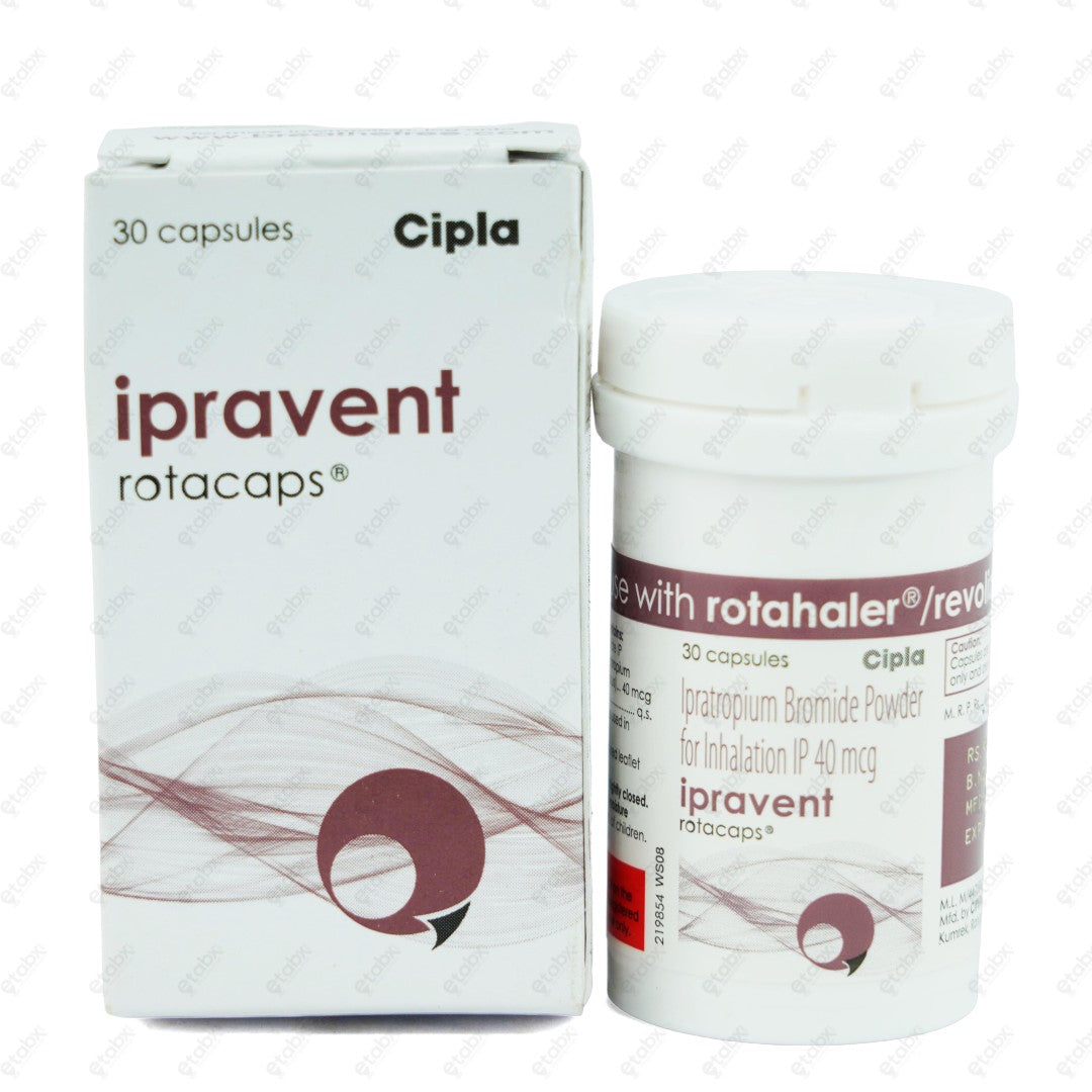 Ipravent rotacaps 30's