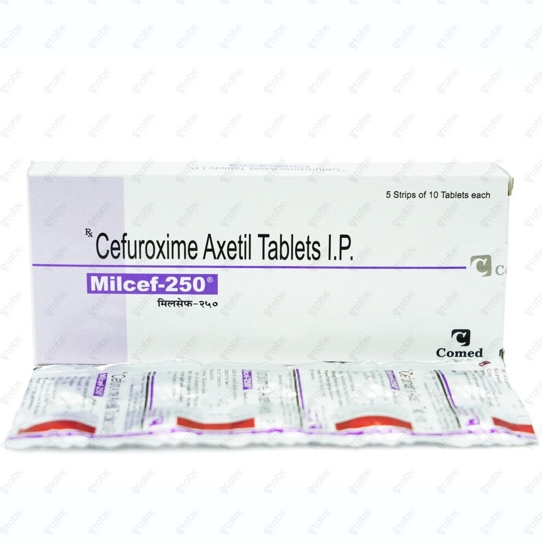 Milcef 250mg Tablet 10's