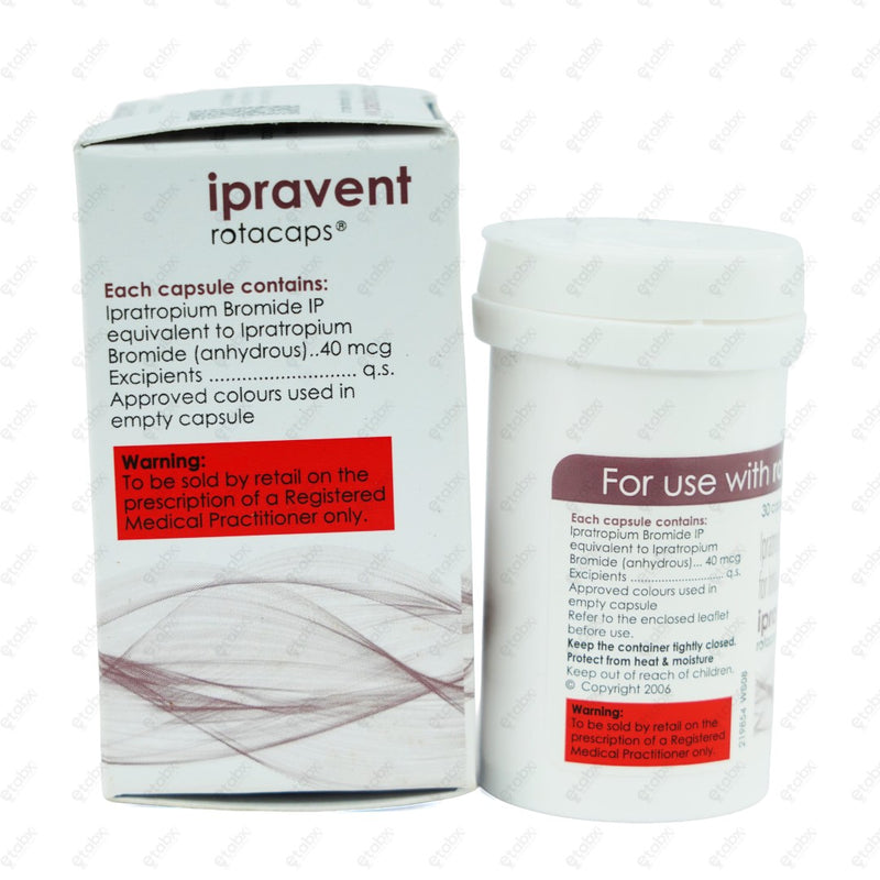 Ipravent rotacaps 30's
