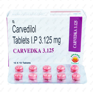 CARVEDKA 3.125mg Tablet 10