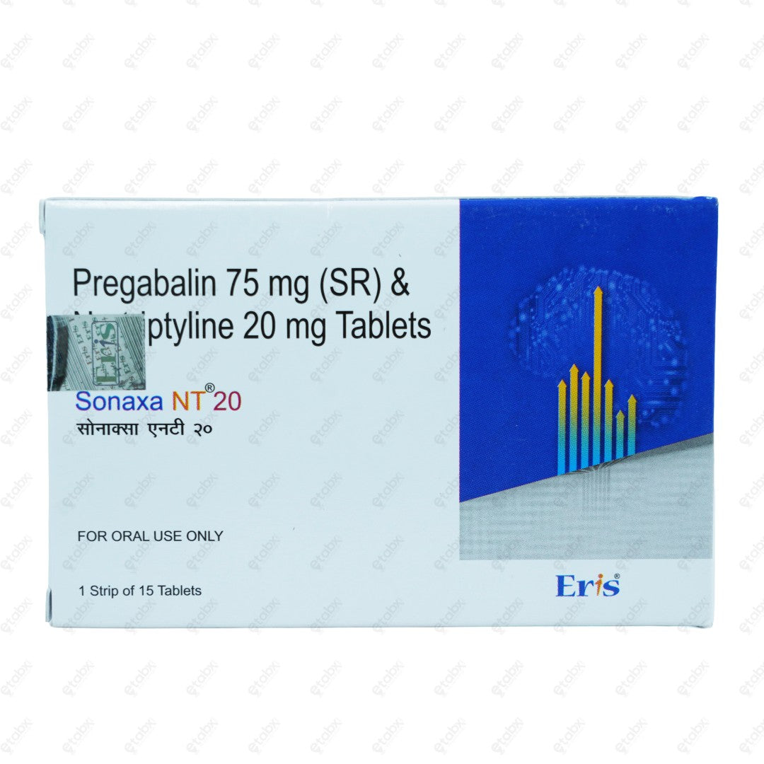 Sonaxa NT 20mg Tablet 15's