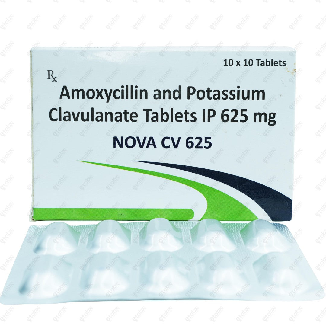 Nova CV 625mg Tablet 10's