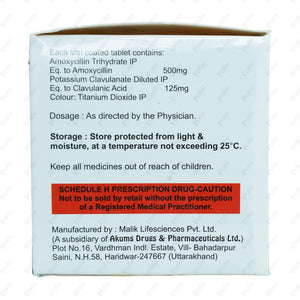 Nova CV 625mg Tablet 10's