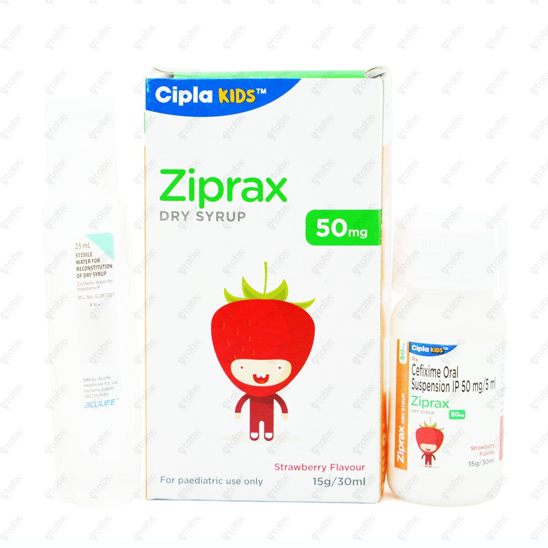 Ziprax 50 Dry Syrup 30ml