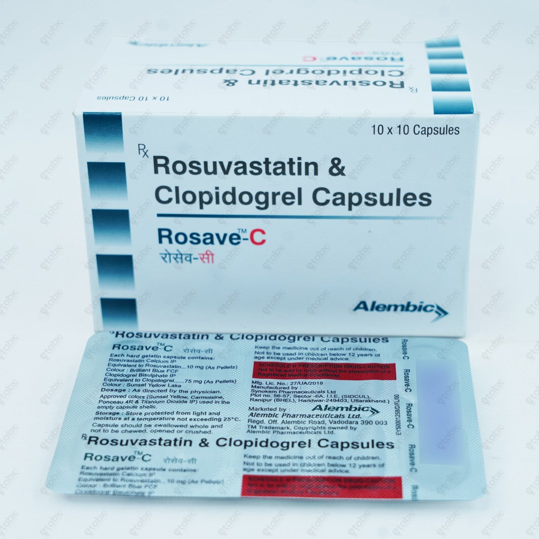 Rosave C 10 mg 10 Capsules