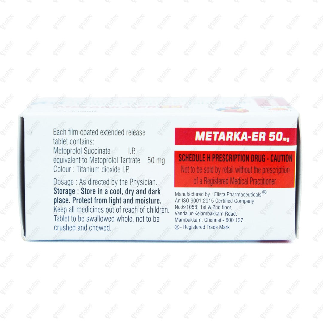Metarka ER 50mg Tablet
