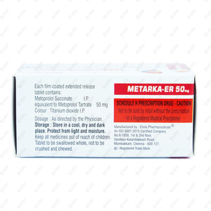Metarka ER 50mg Tablet