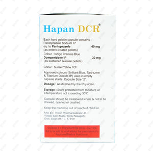 Hapan DCR Capsule 10's