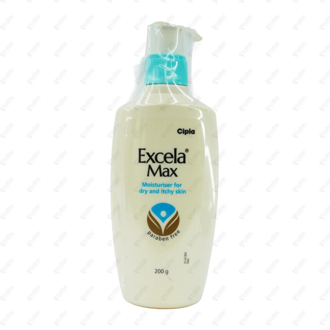 Excela Max Moisturizing Lotion 200GM Intense Hydration