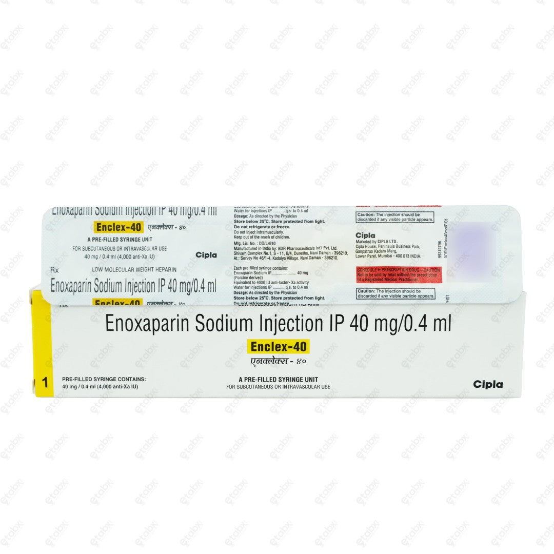 Enclex 40 IU Syringe