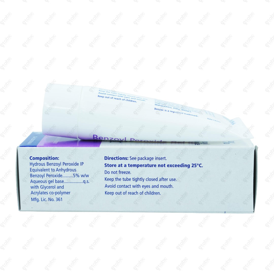 Benzac AC 5% Gel 30GM