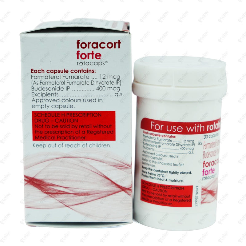 Foracort Forte Rotacaps 30'S