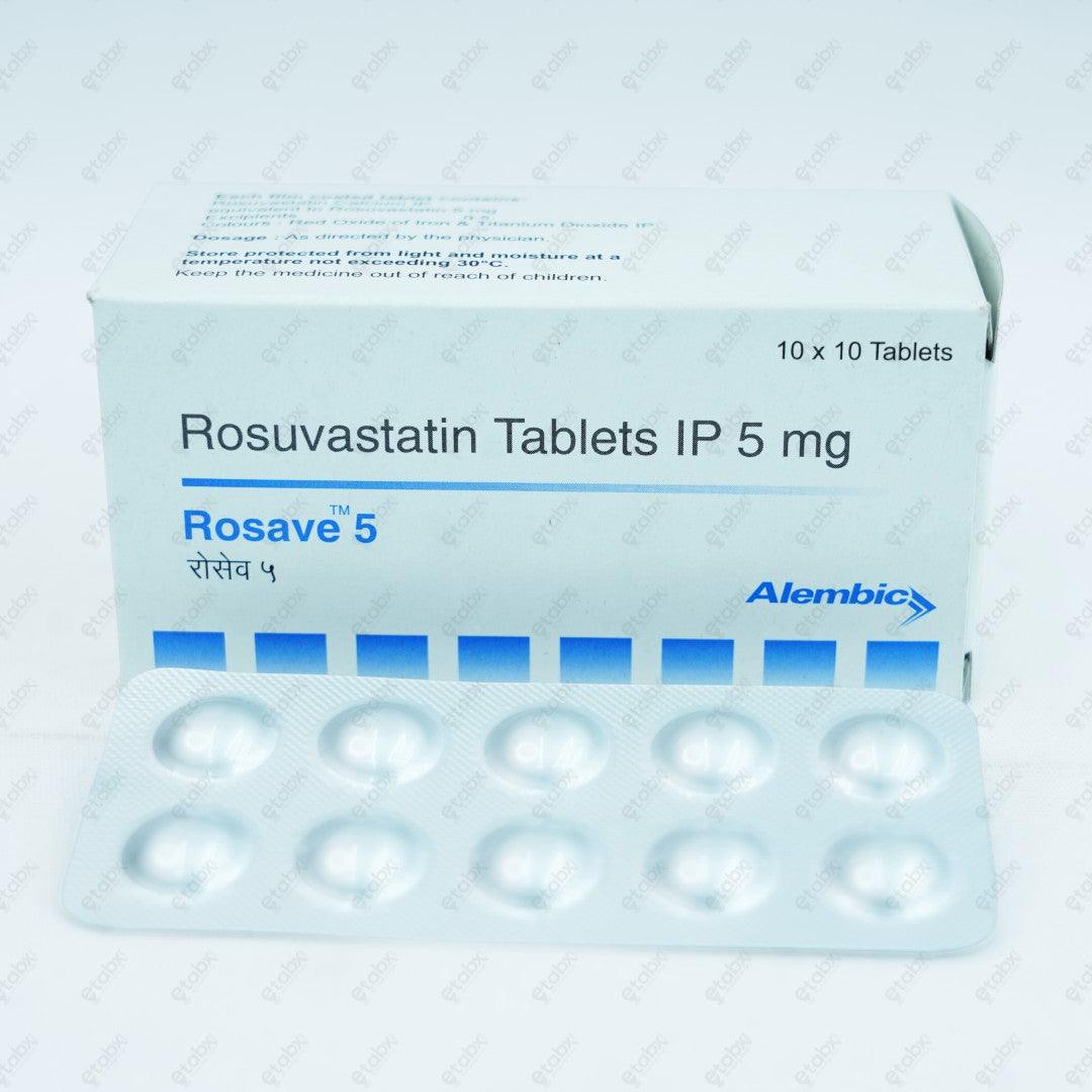 ROSAVE 5MG Tablets 10's