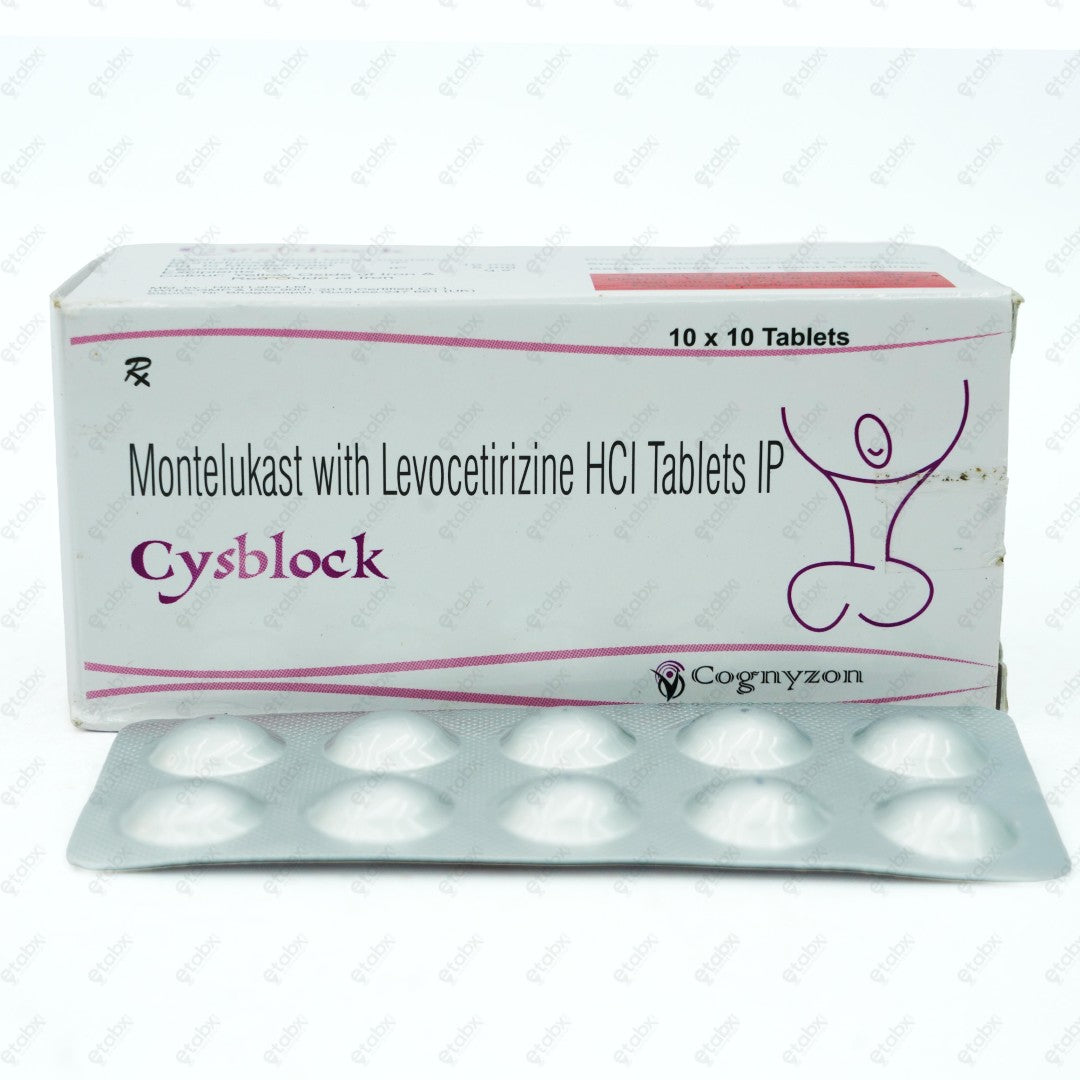 Cysblock Tablet 10's
