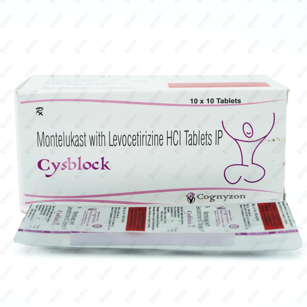 Cysblock Tablet 10's