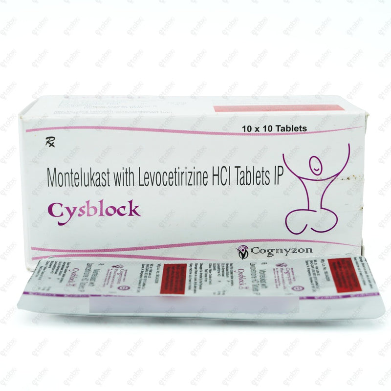 Cysblock Tablet 10's
