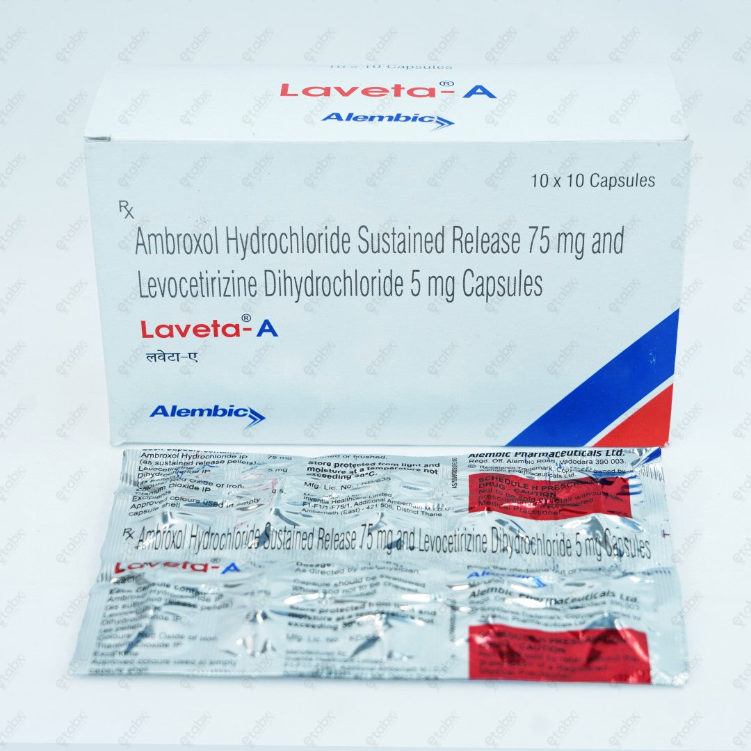 Laveta A Capsules 10s