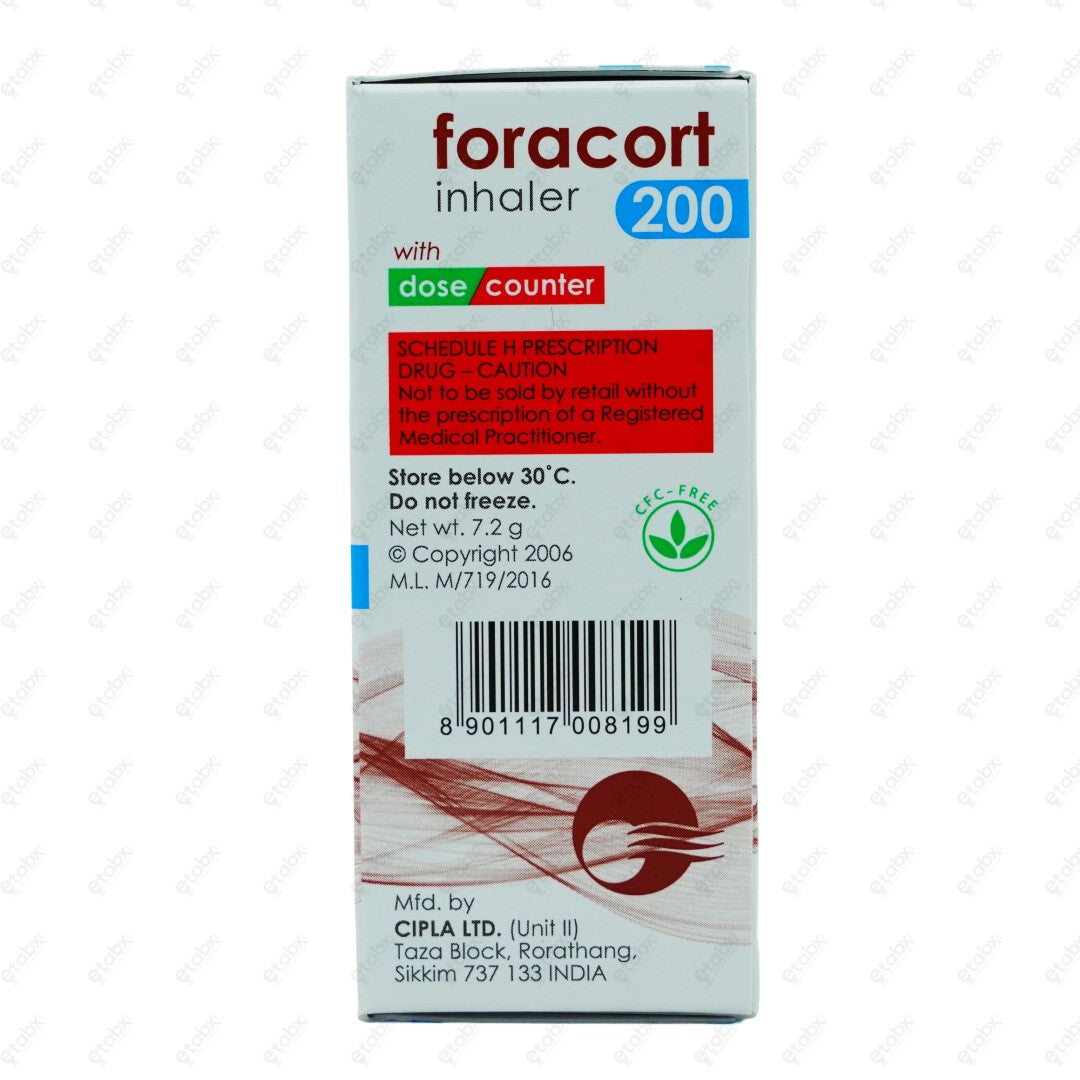 Foracort 200mcg Inhaler