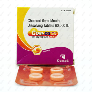 COM D3 MD 60K Tablets 4's