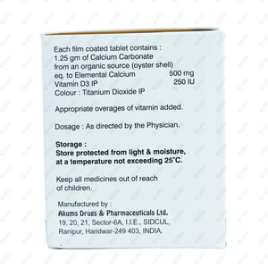 Hilcal 500mg Tablet 15s