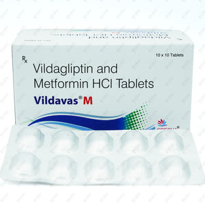 Vildavas M 50/500 Tablet 15s