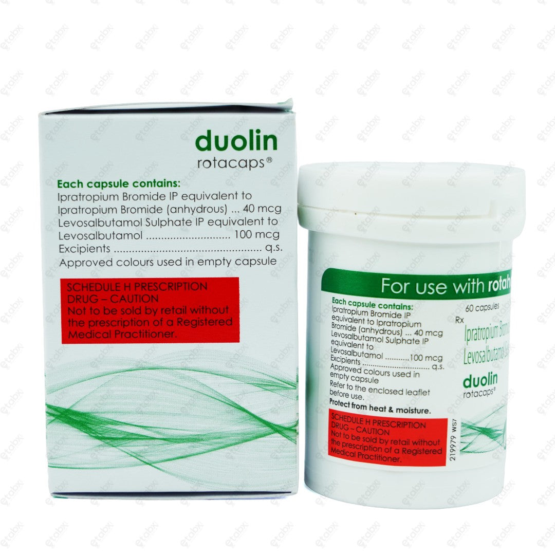 Duolin Rotacap 60's