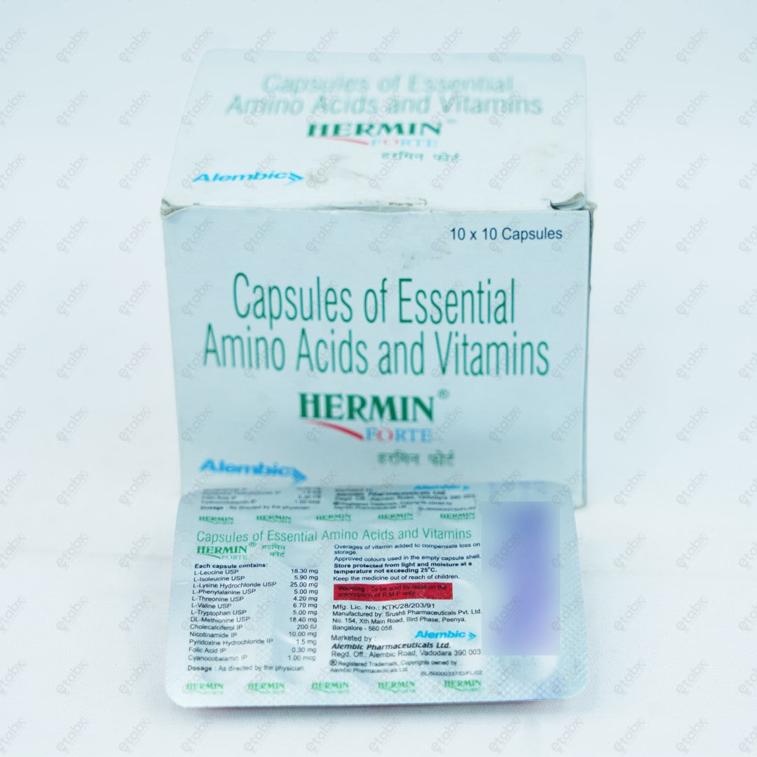 HERMIN FORTE Capsules 10's