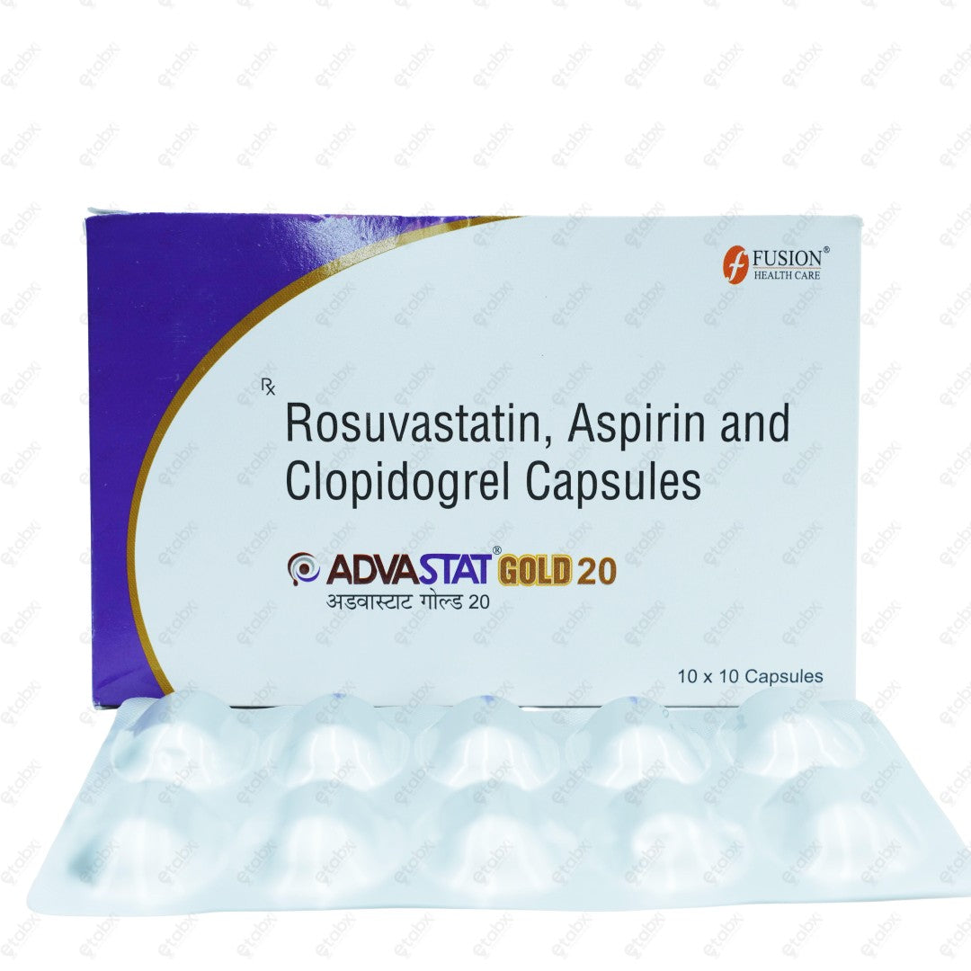 ADVASTAT GOLD 20MG Capsule 10's