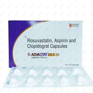 ADVASTAT GOLD 20MG Capsule 10's