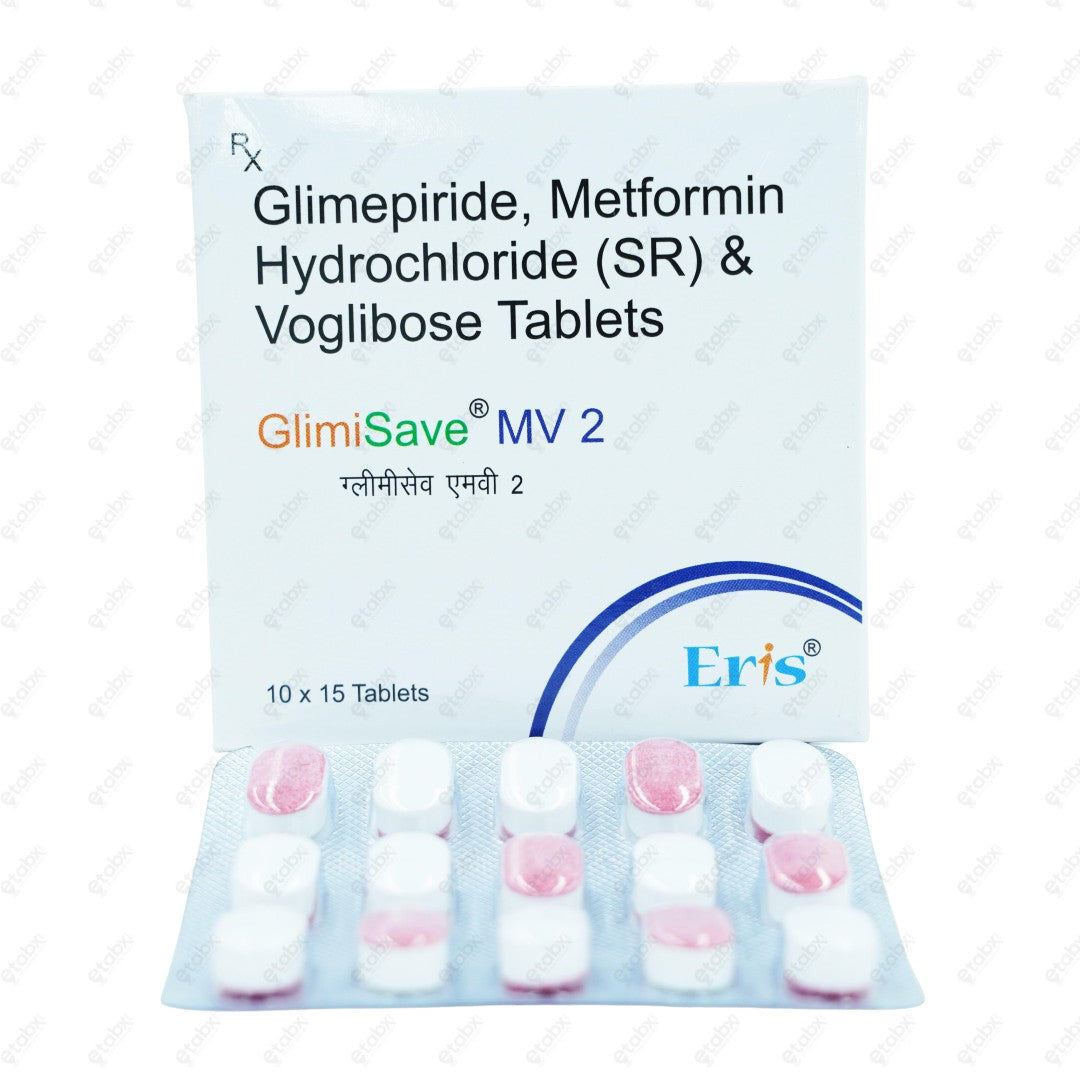 Glimisave MV 2mg 15's