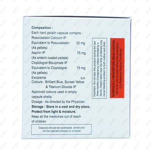 ADVASTAT GOLD 20MG Capsule 10's