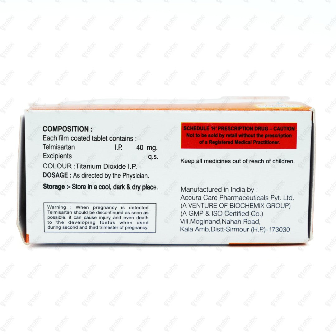 Telmifree 40MG Tablet