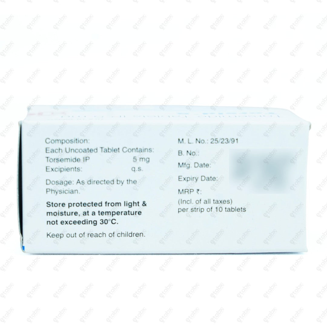 TORSID 5mg Tablet 10's