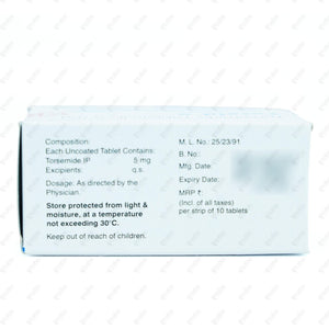 TORSID 5mg Tablet 10's