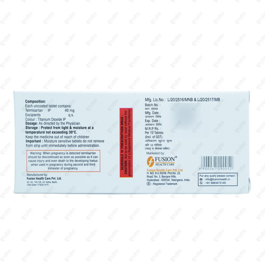 Teldawn 40mg Tablet 10s