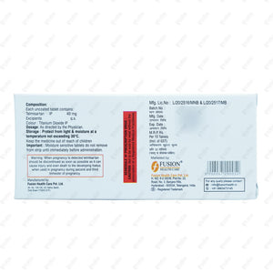 Teldawn 40mg Tablet 10s