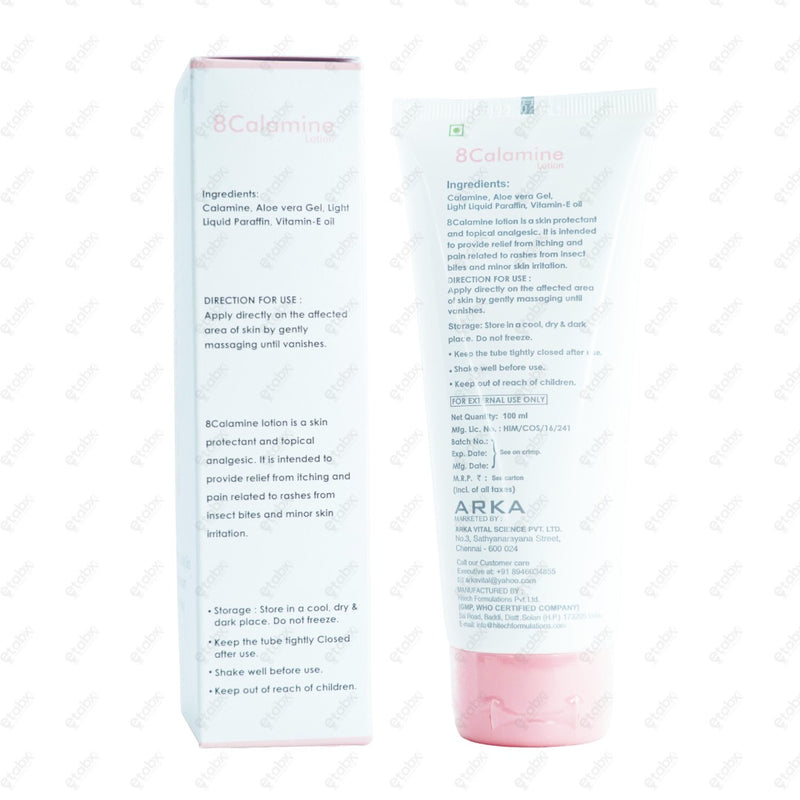 8 Calamine Lotion 100ml