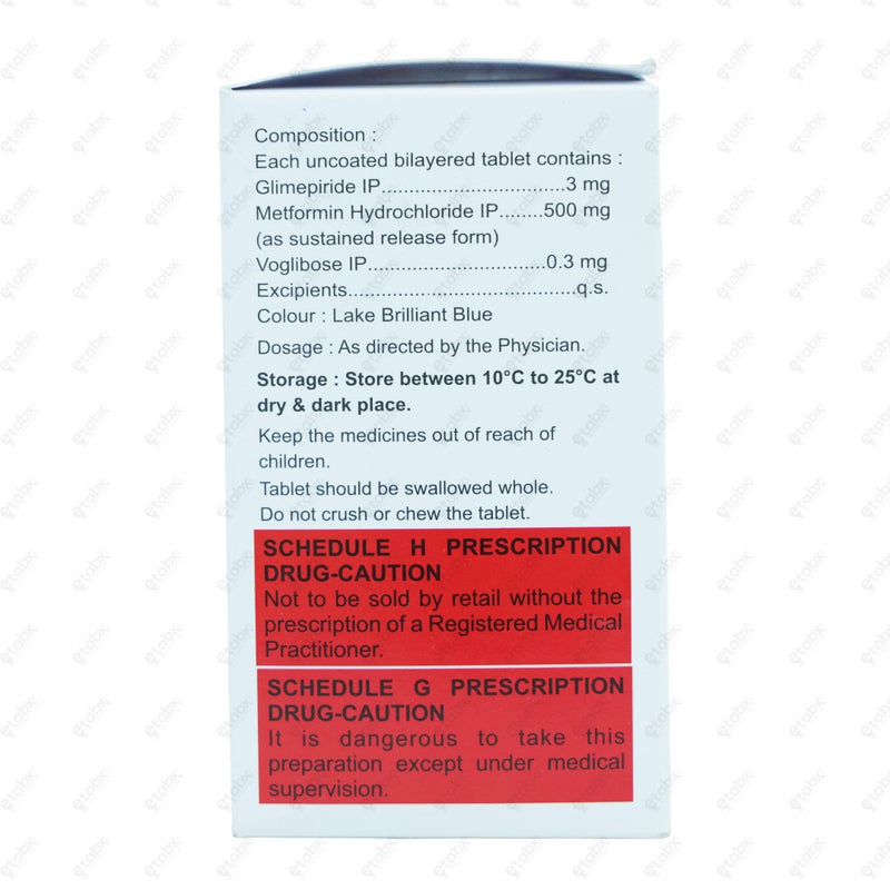 GLIMISAVE MV 3.3 Tablets (10's)