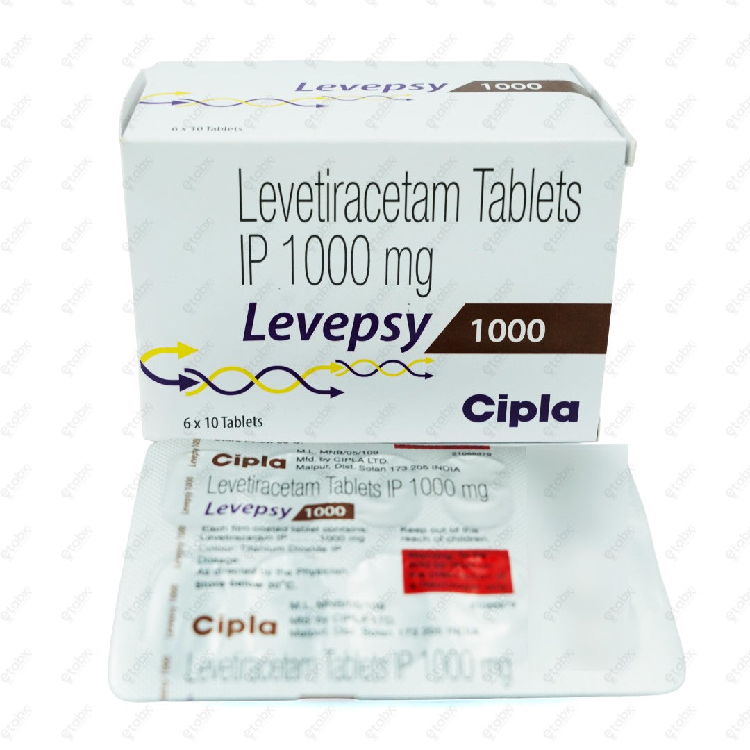 Levepsy 1000mg Tablet 10's
