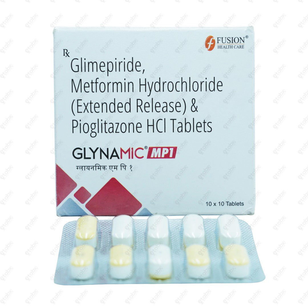 GLYNAMIC MP1 Tablet 10's