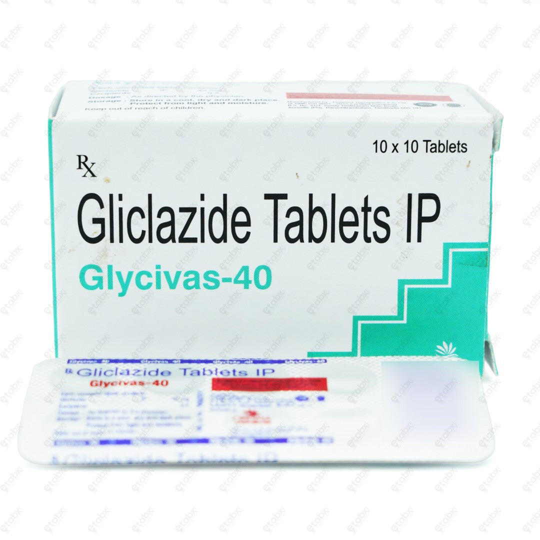 Glycivas 40mg Tablet 10's