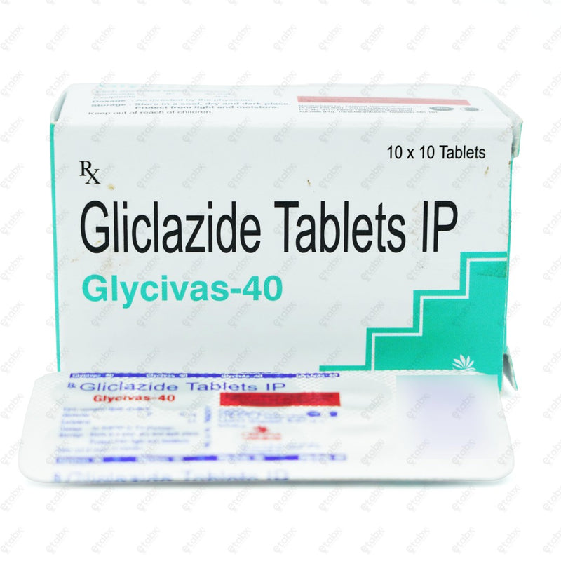 Glycivas 40mg Tablet 10's